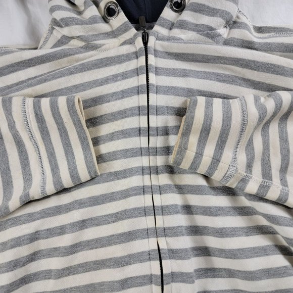 Alpinestars Small White Gray Full Zip Hoodie Sweater Long Sleeve Casual Outdoors - Picture 7 of 11